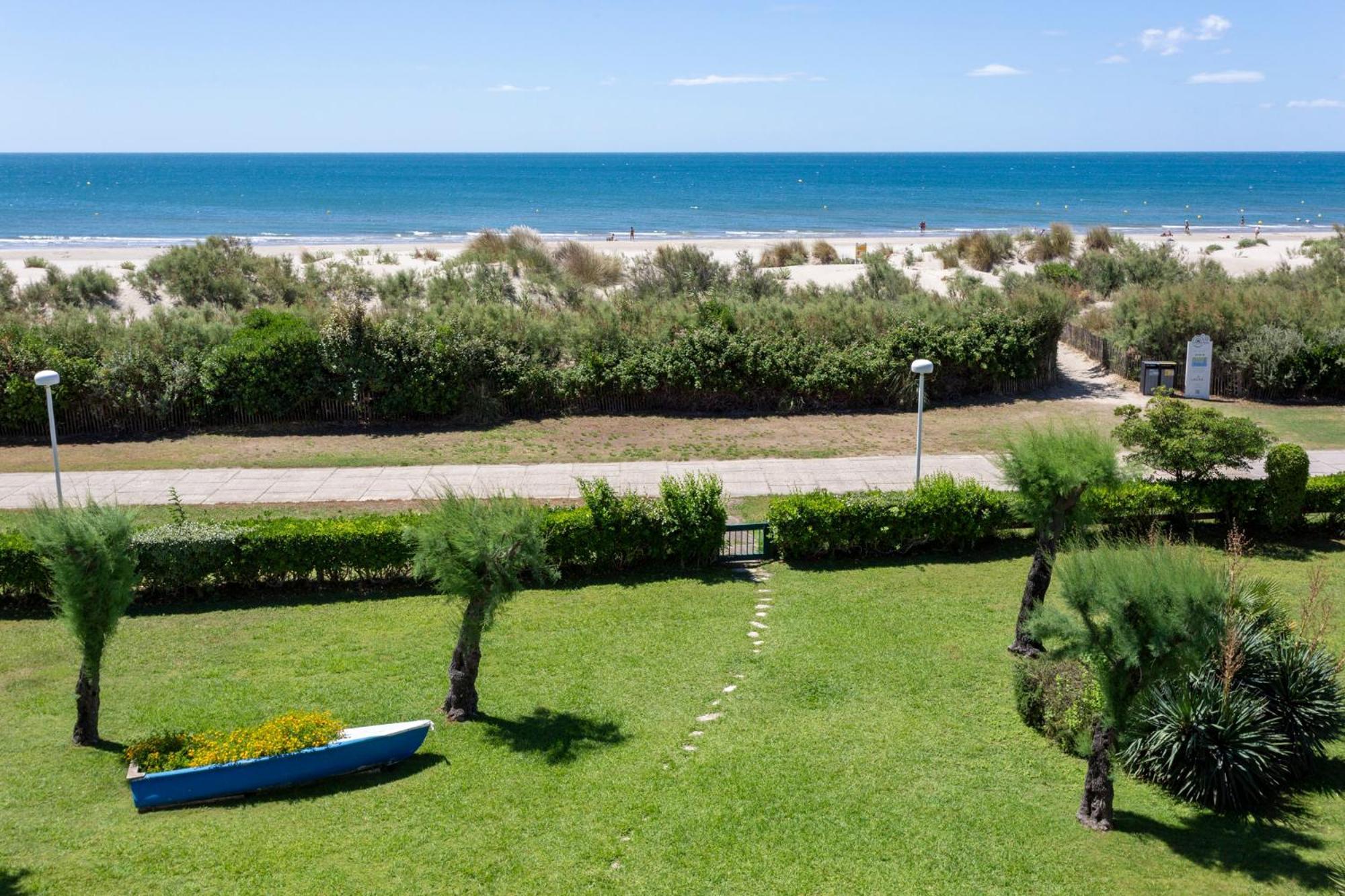 Chez Fabienne - Superbe Appartement Avec Vue Sur La Mer Et Parking La Grande-Motte Exterior foto